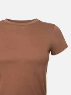 Baby Tee in Tobacco