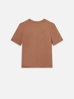 Baby Tee in Tobacco