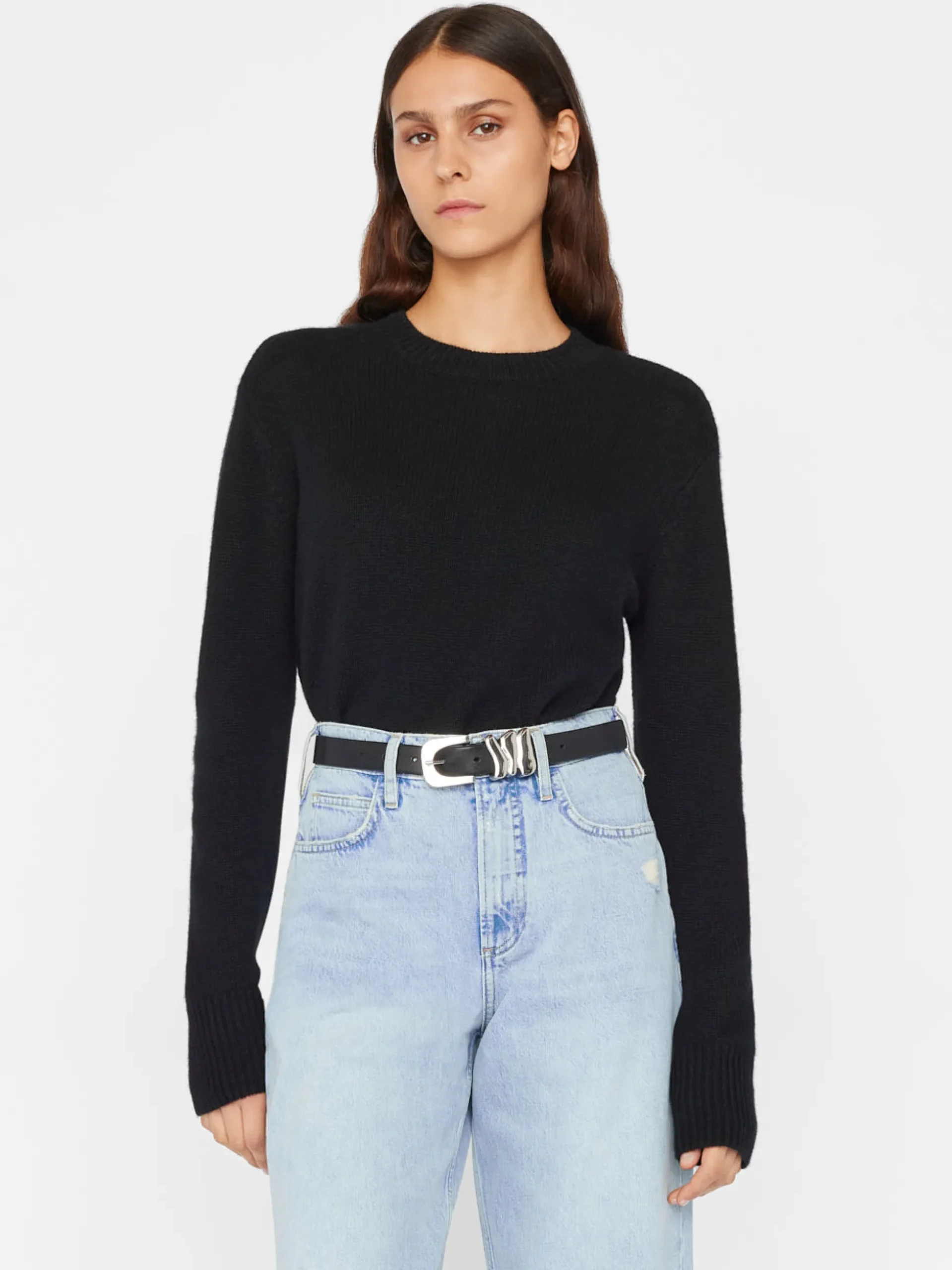 Cashmere Clean Crew in Noir