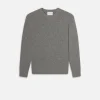 Cashmere Crewneck Sweater in Gris