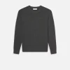 Cashmere Crewneck Sweater in Dark Grey