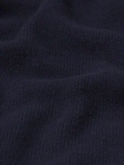 Cashmere Crewneck Sweater in Navy