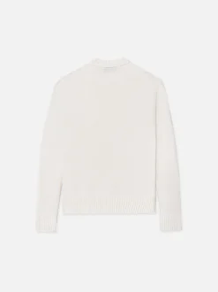 Cashmere Crewneck Sweater in Cream