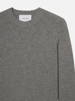 Cashmere Crewneck Sweater in Gris