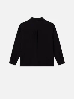 Duo Fold Relaxed Shirt in Black