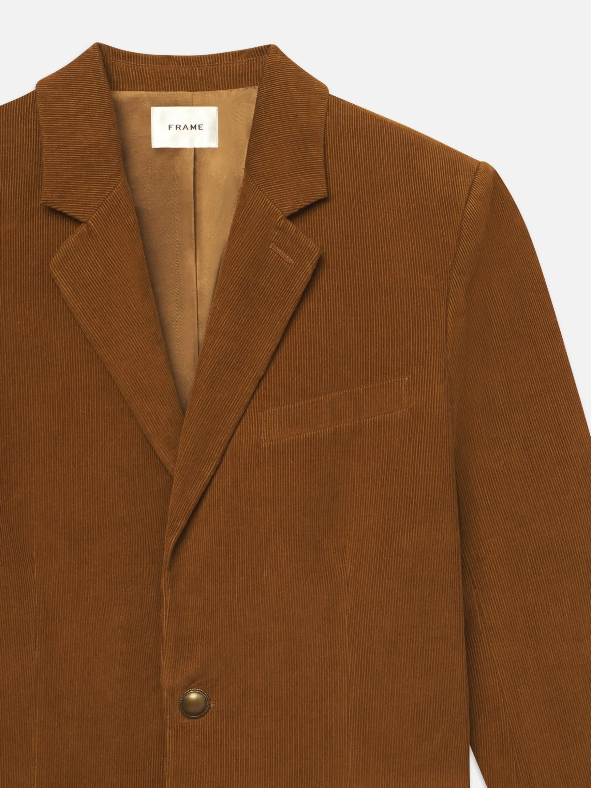 Everyday Corduroy Blazer in Tobacco
