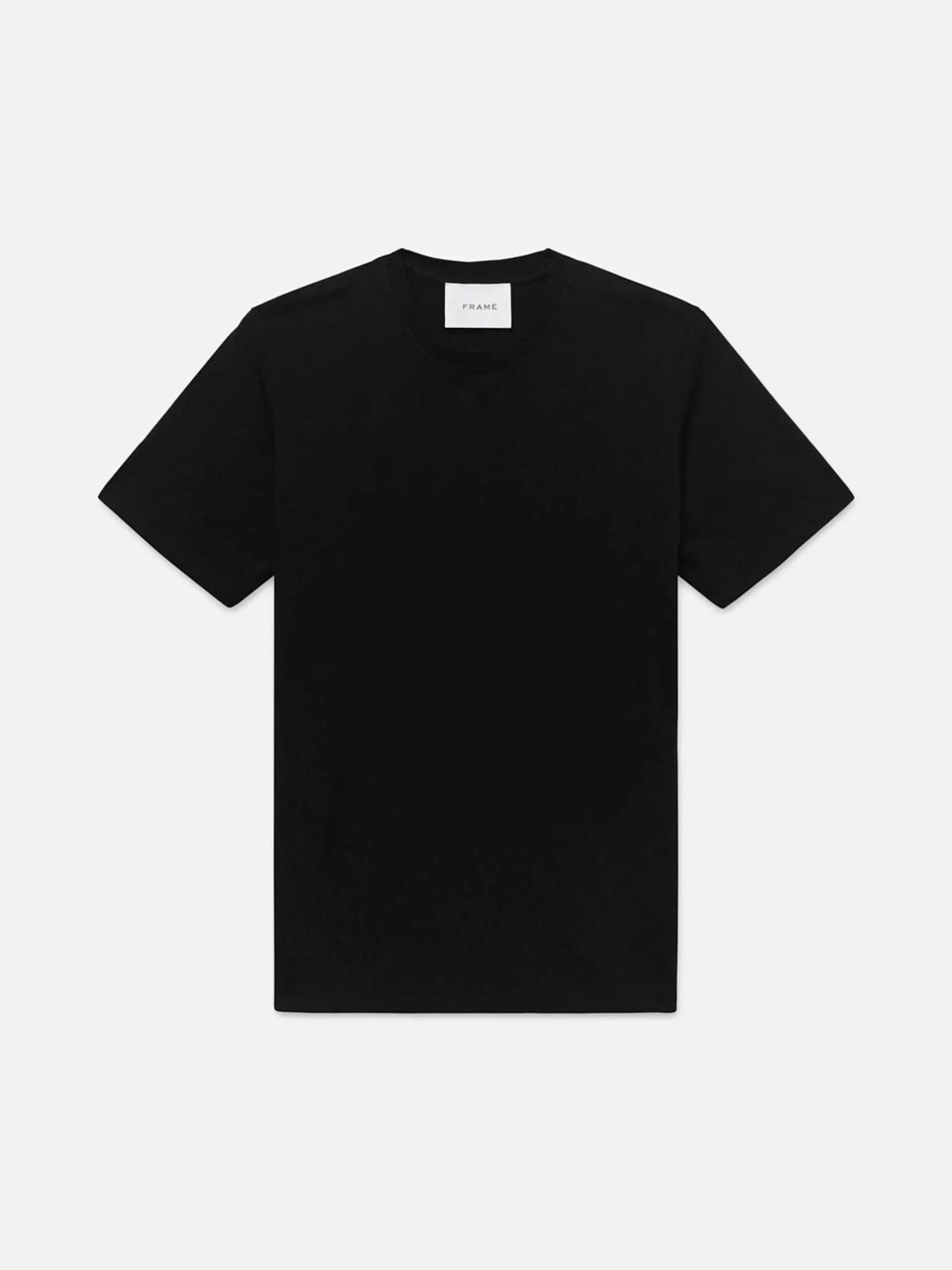 FRAME Logo Tee in Noir
