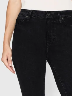 Le Crop Mini Boot in Radio Cascade Hem