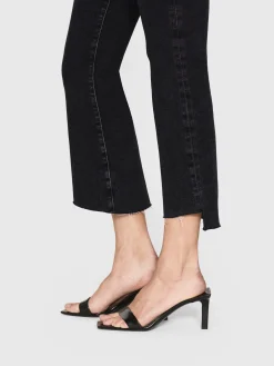 Le Crop Mini Boot in Radio Cascade Hem