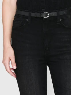 Le Crop Mini Boot in Tilt Stiletto Hem