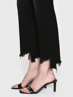 Le Crop Mini Boot in Tilt Stiletto Hem