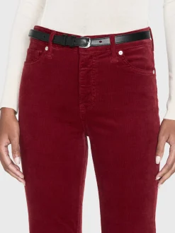 Le Crop Mini Boot Corduroy in Paprika