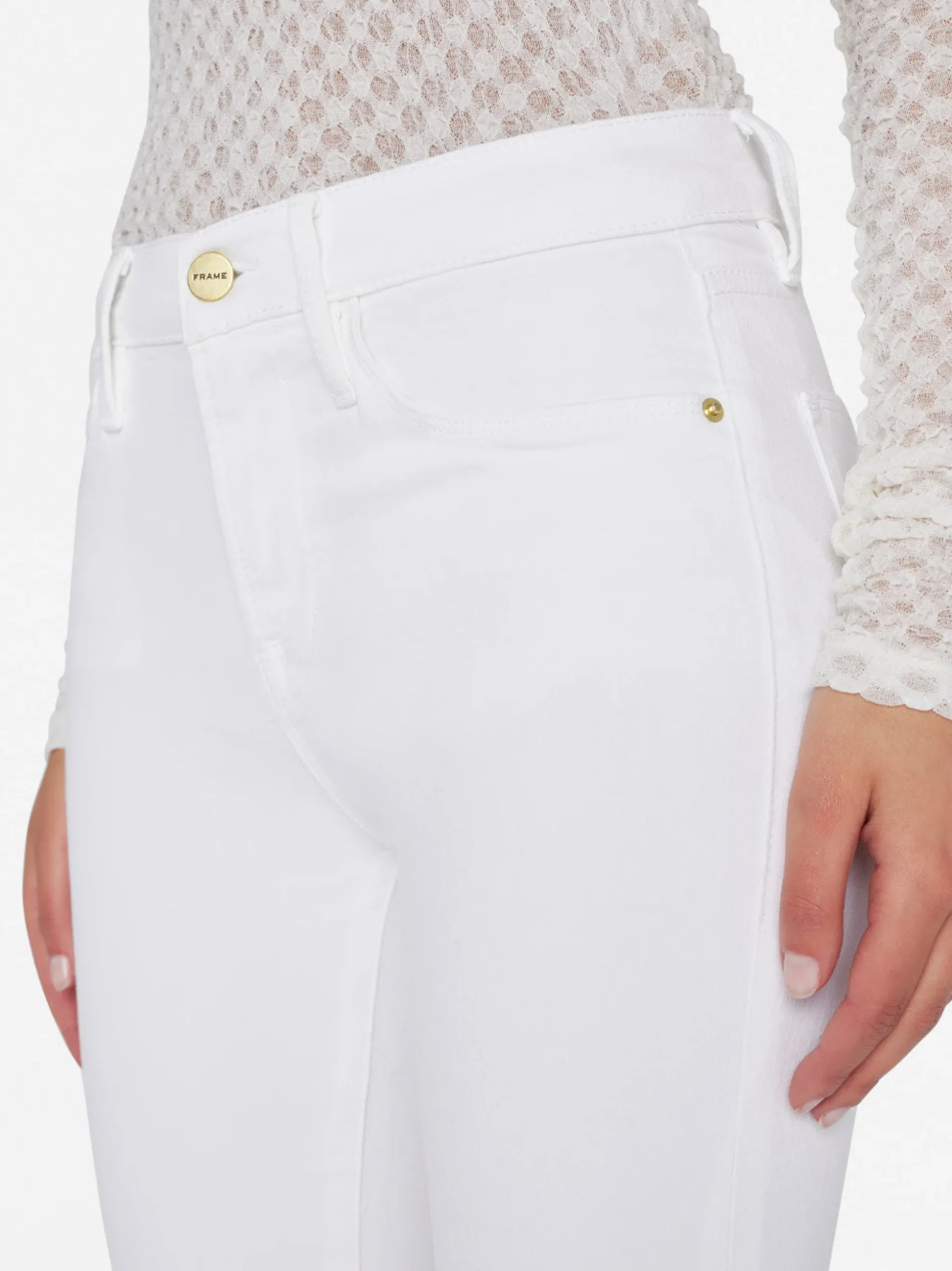 Le High Skinny in Blanc