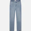 Le High Straight Cascade Hem in Blue Springs