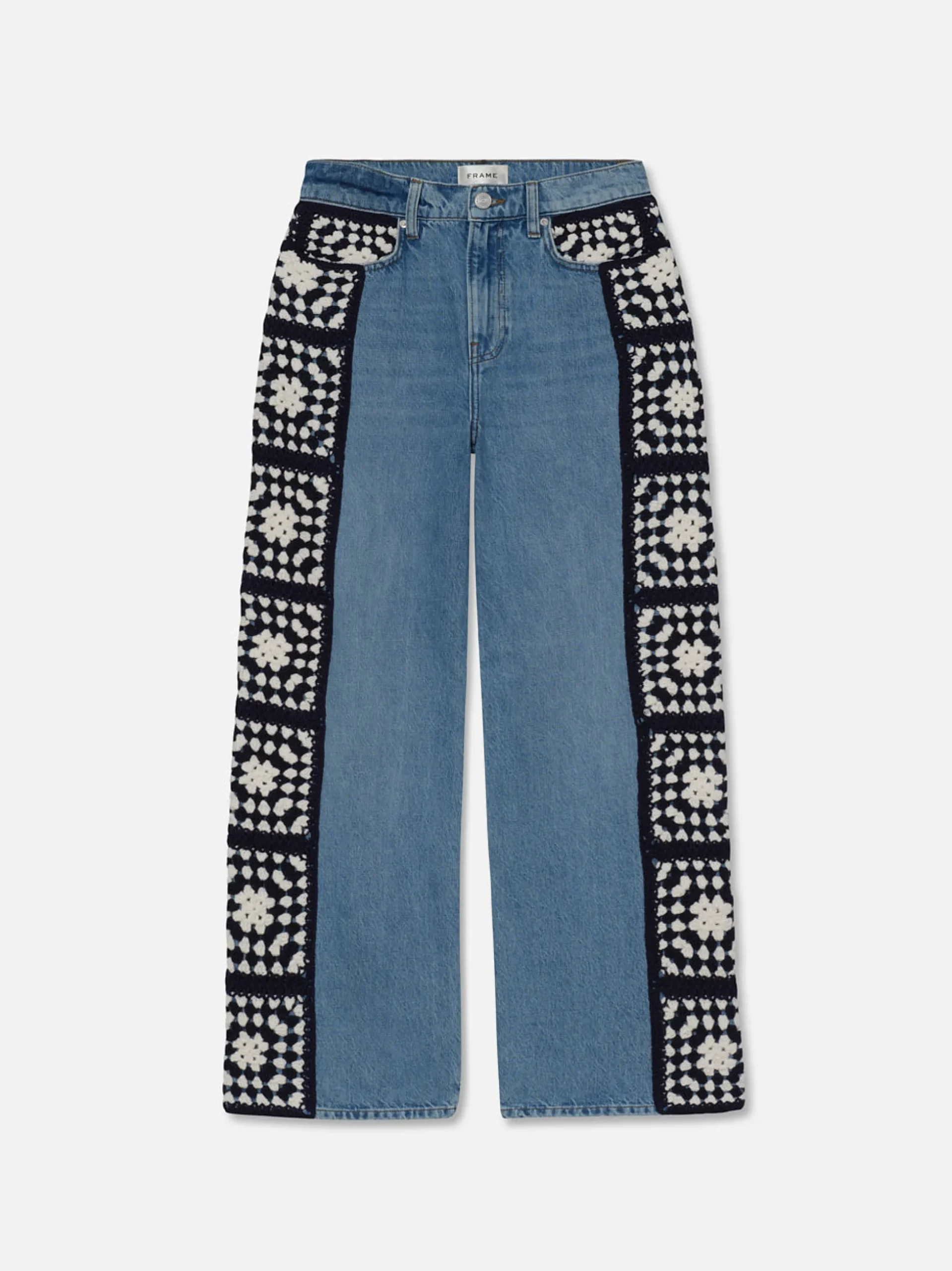 Le Jane Crop Crochet in Baines Clean