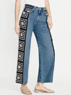 Le Jane Crop Crochet in Baines Clean