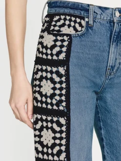 Le Jane Crop Crochet in Baines Clean