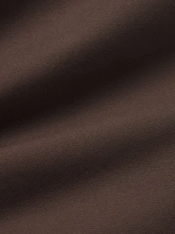 Le Jane Crop Trouser in Chocolate Brown