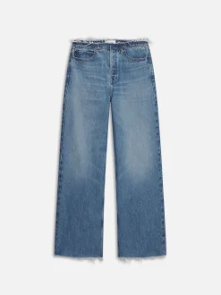 Le Low Baggy Wide Leg Cut Off in Crosbie