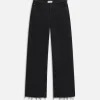 Le Low Baggy Wide Leg Cut Off in Inkwell