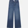 Le Pixie Slim Palazzo in Drizzle