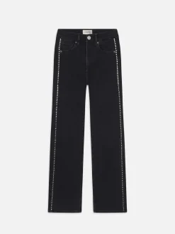 Le Sleek Straight Studded in Astronaut