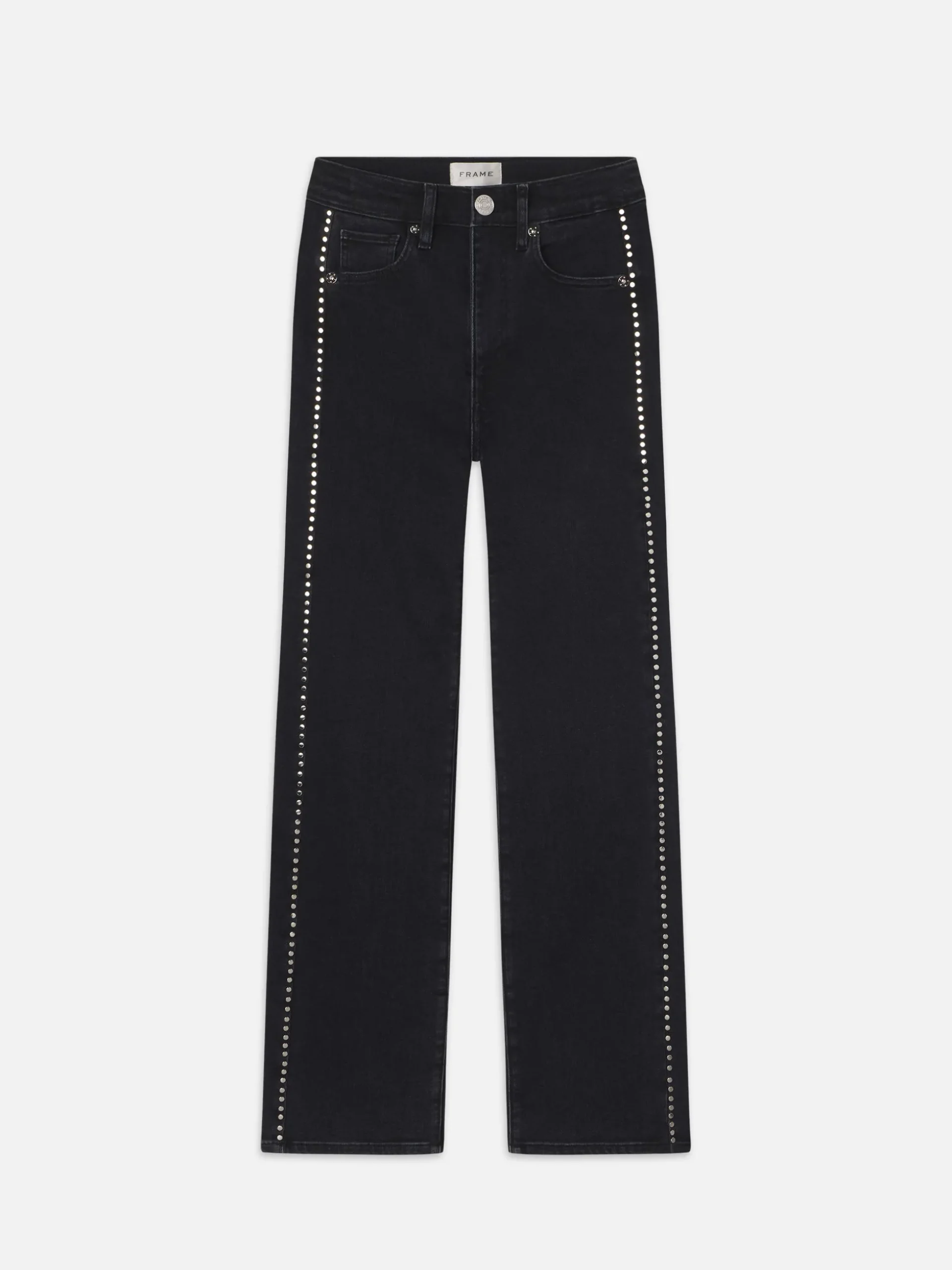 Le Sleek Straight Studded in Astronaut