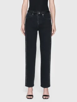 Le Sleek Straight Studded in Astronaut