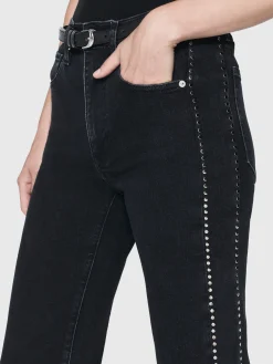 Le Sleek Straight Studded in Astronaut