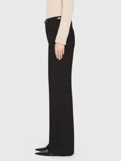 Le Slim Palazzo Long in Black
