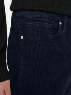 L'Homme Slim Corduroy in Navy