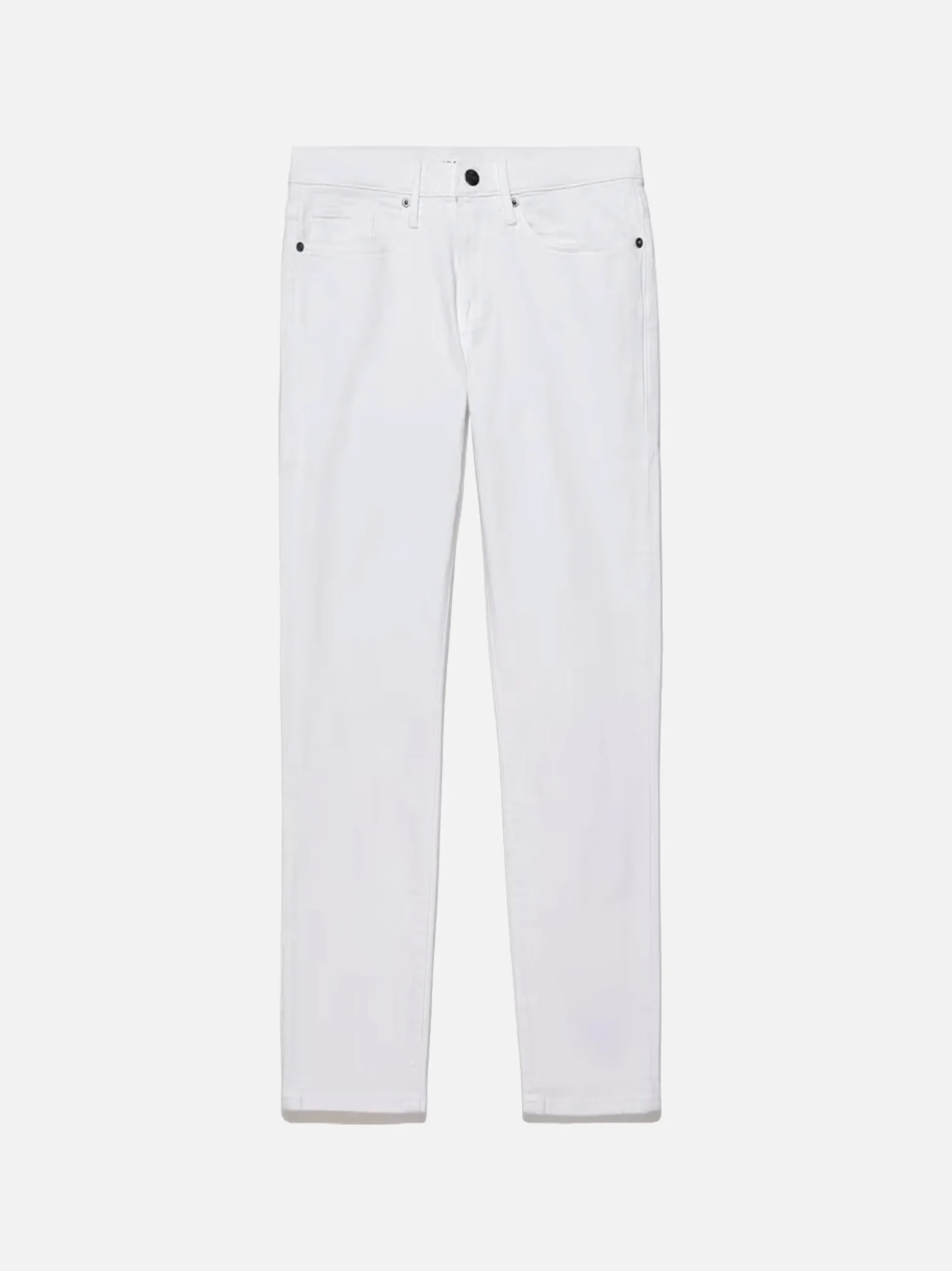 L'Homme Slim Crop in Blanc