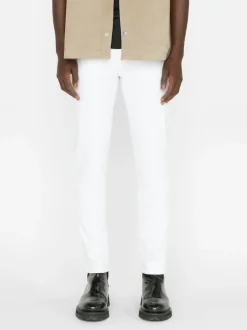 L'Homme Slim Crop in Blanc