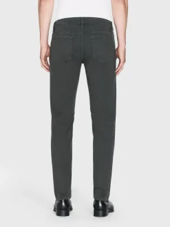 L'Homme Slim Twill in Dark Charcoal