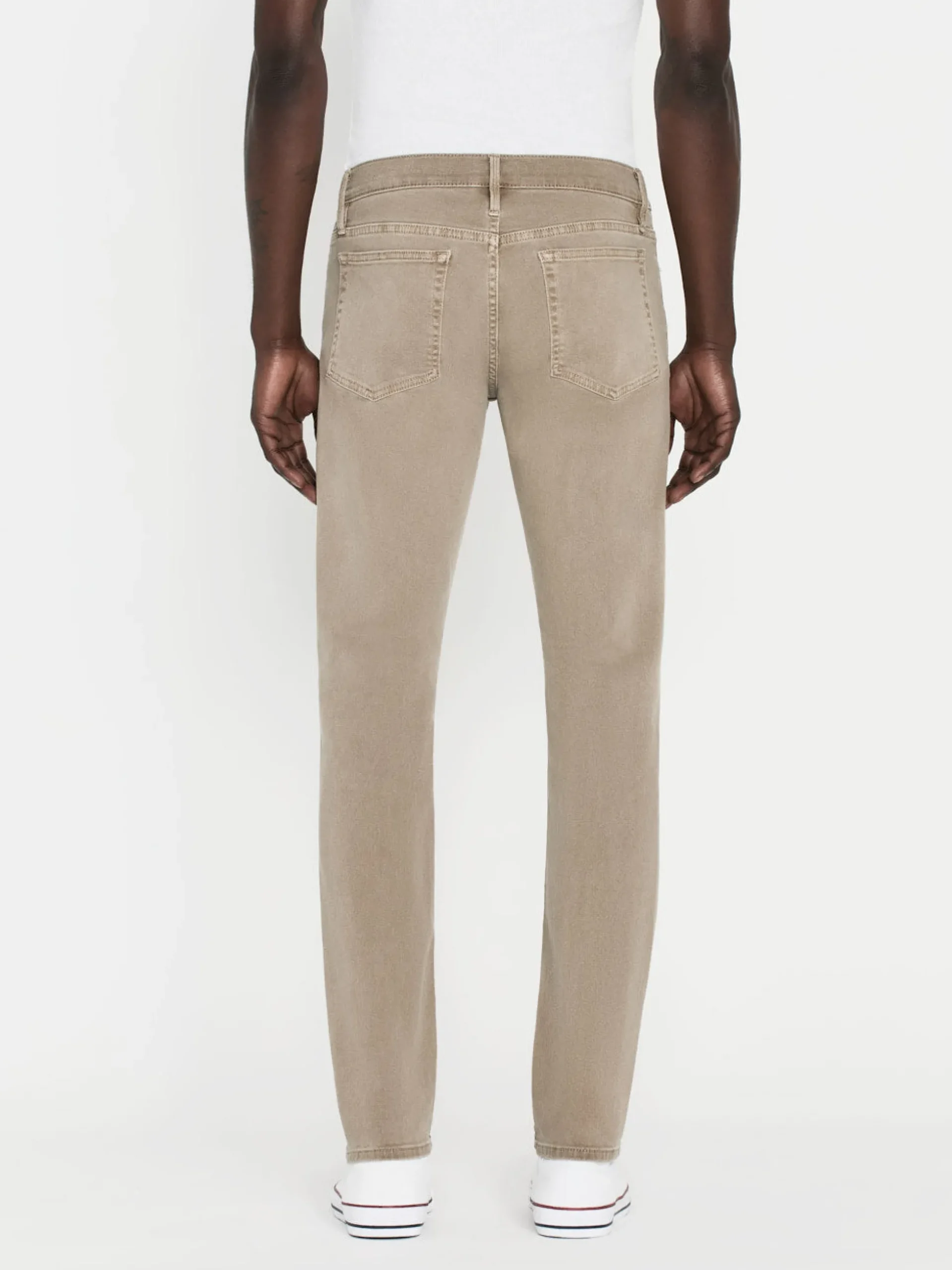 L'Homme Slim Twill in Garage Grime