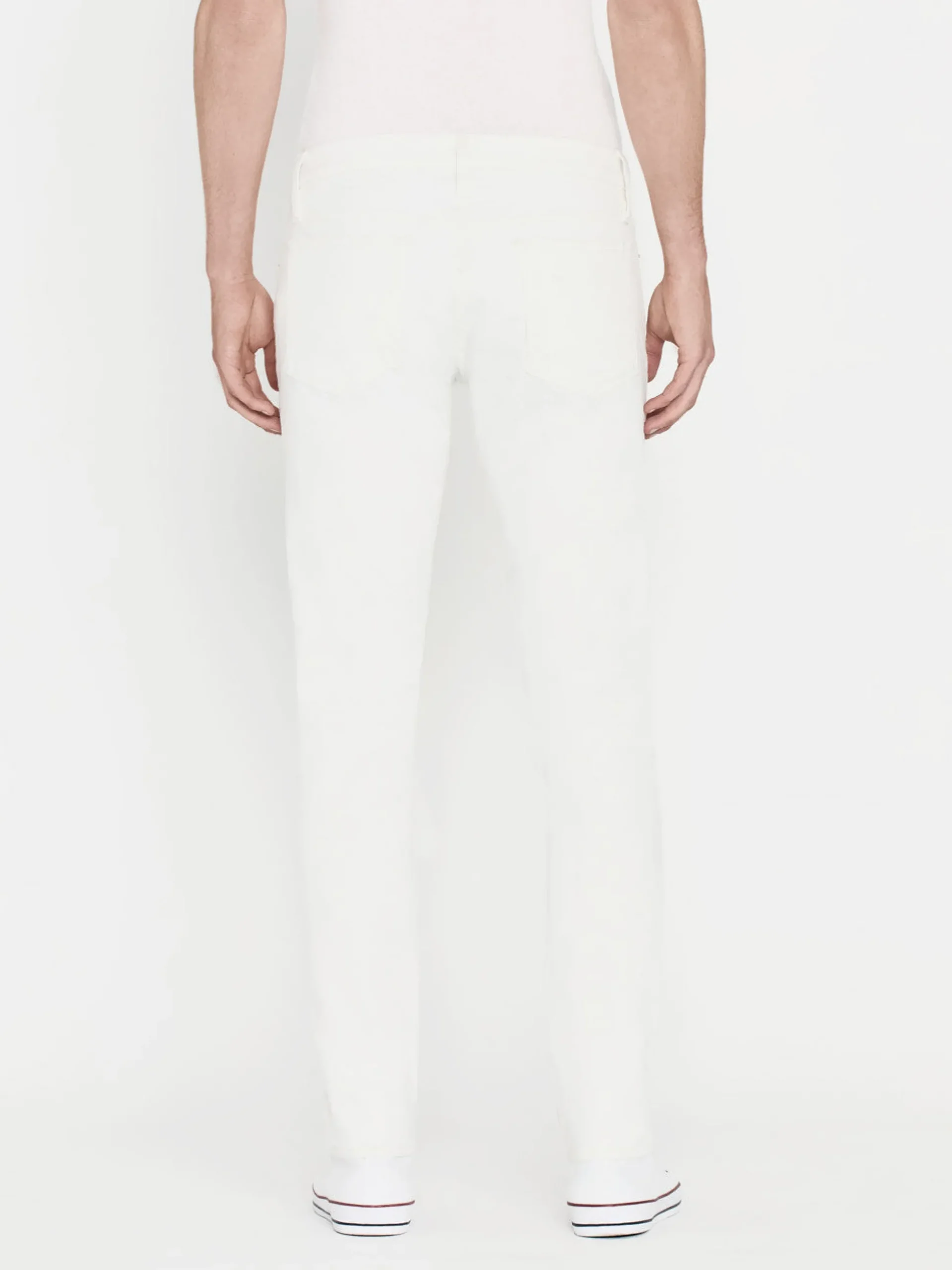 L'Homme Slim Twill in Whisper White