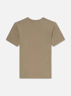 Logo Tee in Dry Sage