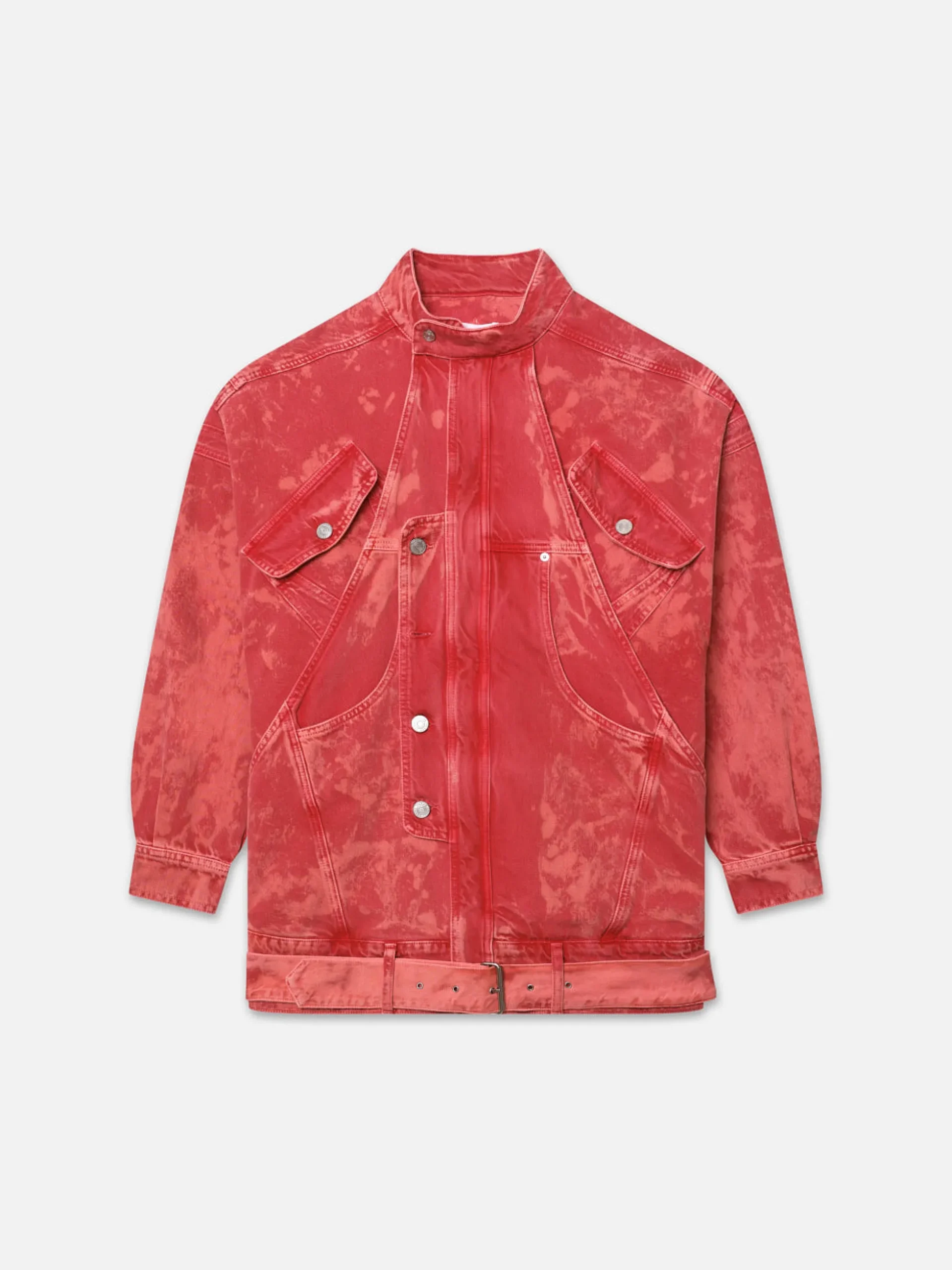 Lunar New Year MC Jacket in Hibiscus