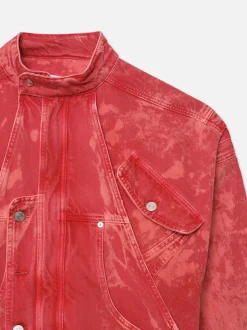 Lunar New Year MC Jacket in Hibiscus