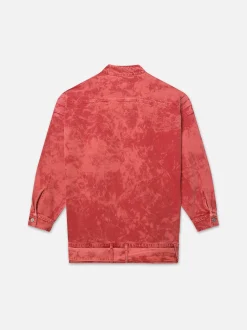 Lunar New Year MC Jacket in Hibiscus