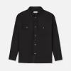 Military Shirt in Black