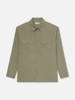 Military Shirt in Dry Sage