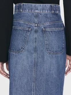 Modern Pocket Midi Skirt in October