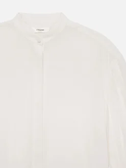 Modern Puff Sleeve Shirt in White