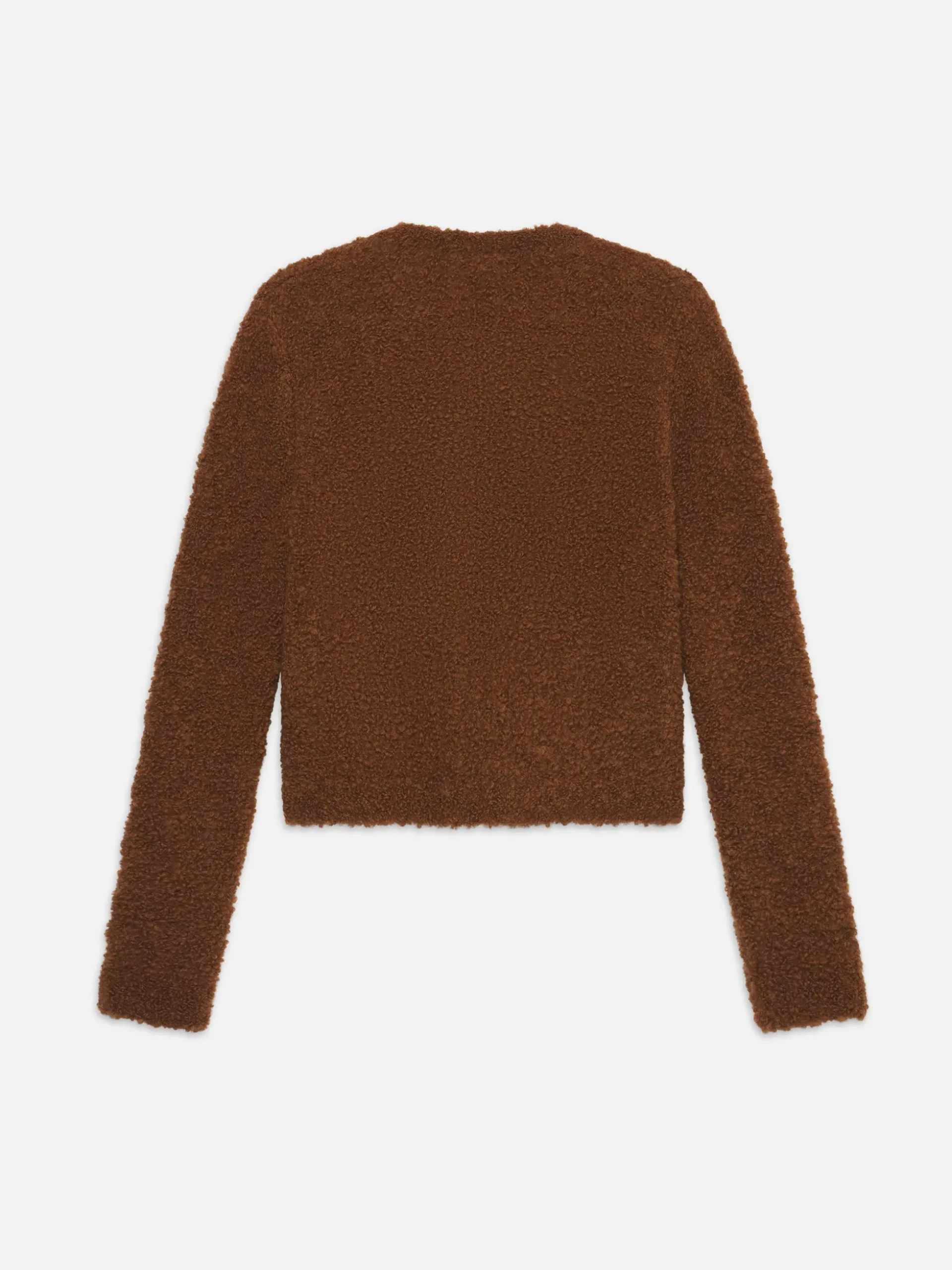 Patch Pocket Cardi in Camel
