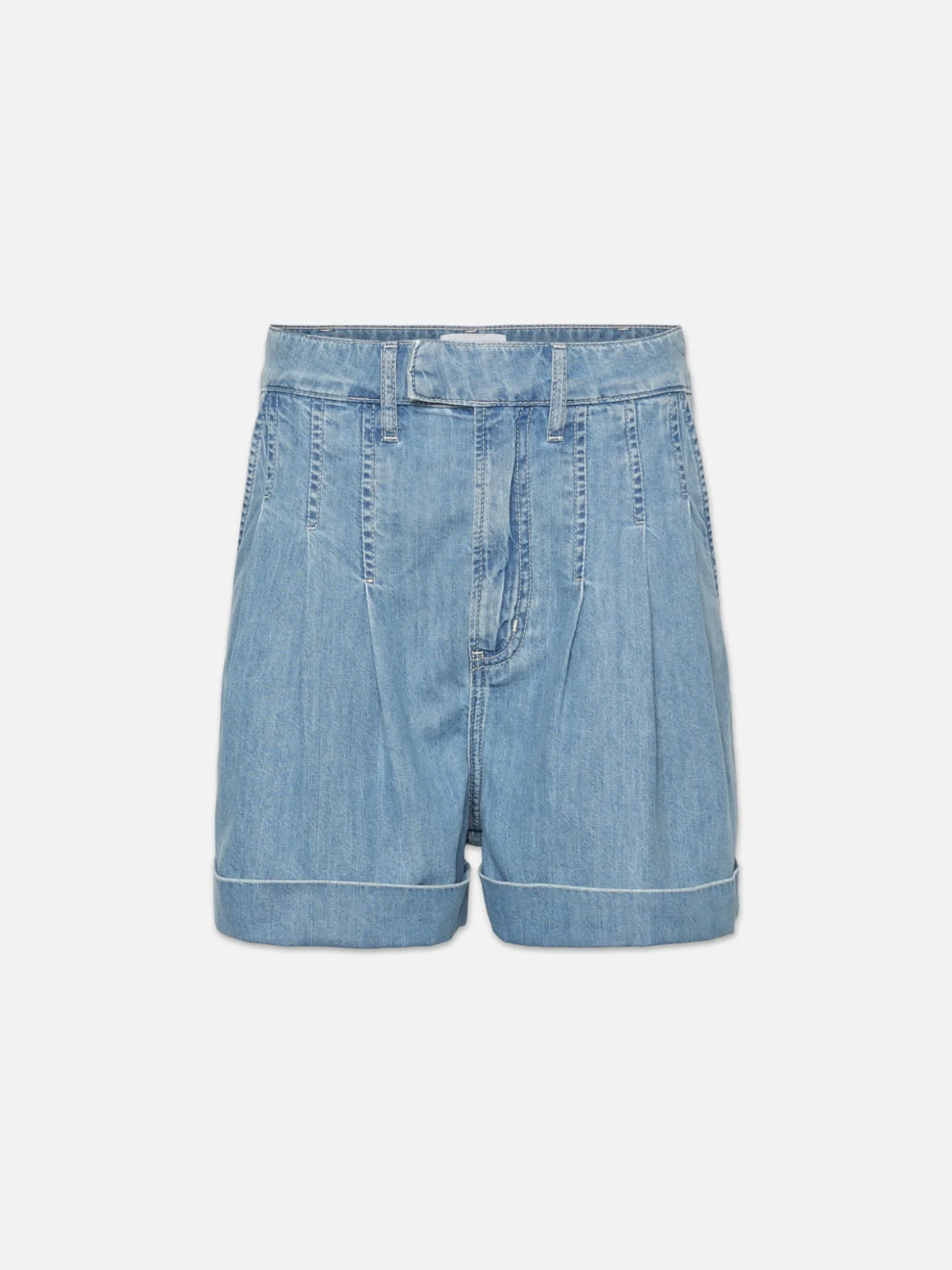 Pleated Wide Cuff Short in Rhythm