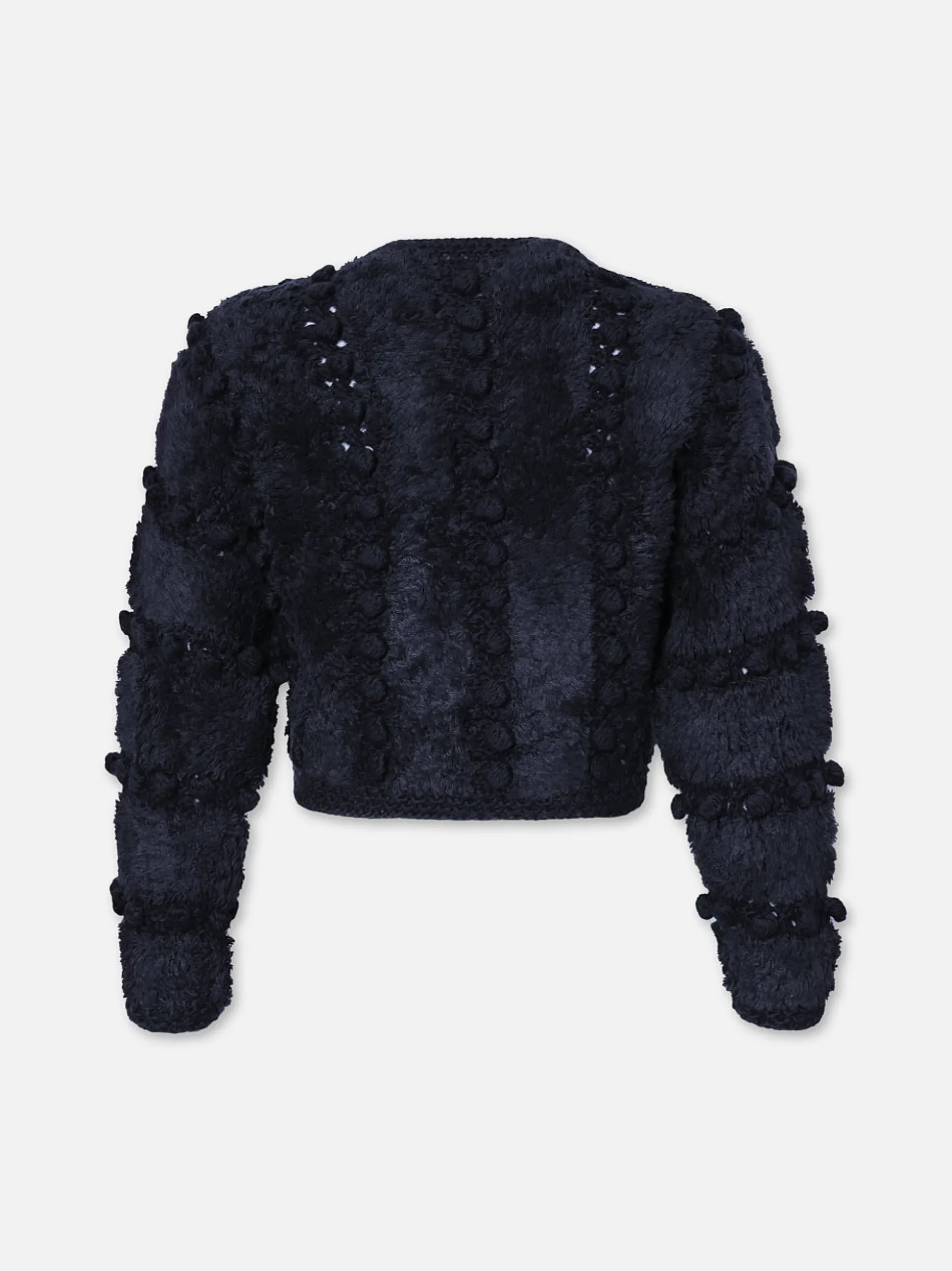 Pom Pom Cardi in Navy