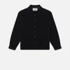 Relaxed Corduroy Overshirt in Dark Navy