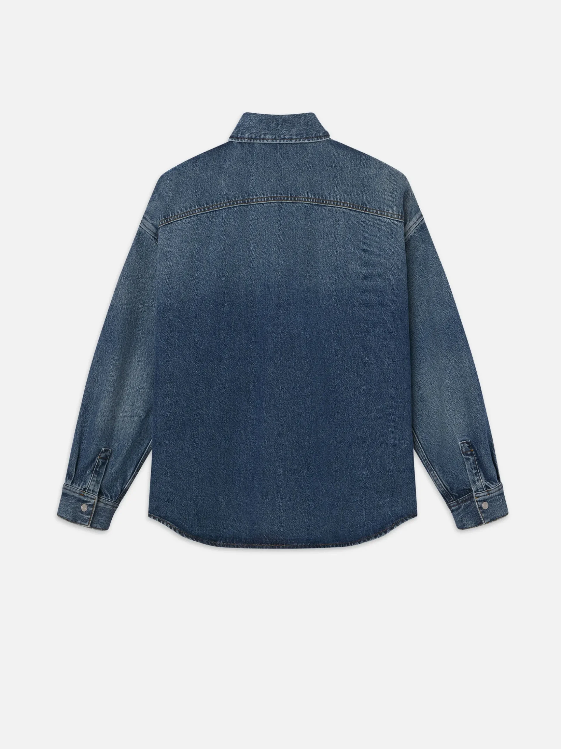 Relaxed Denim Shirt in Briset