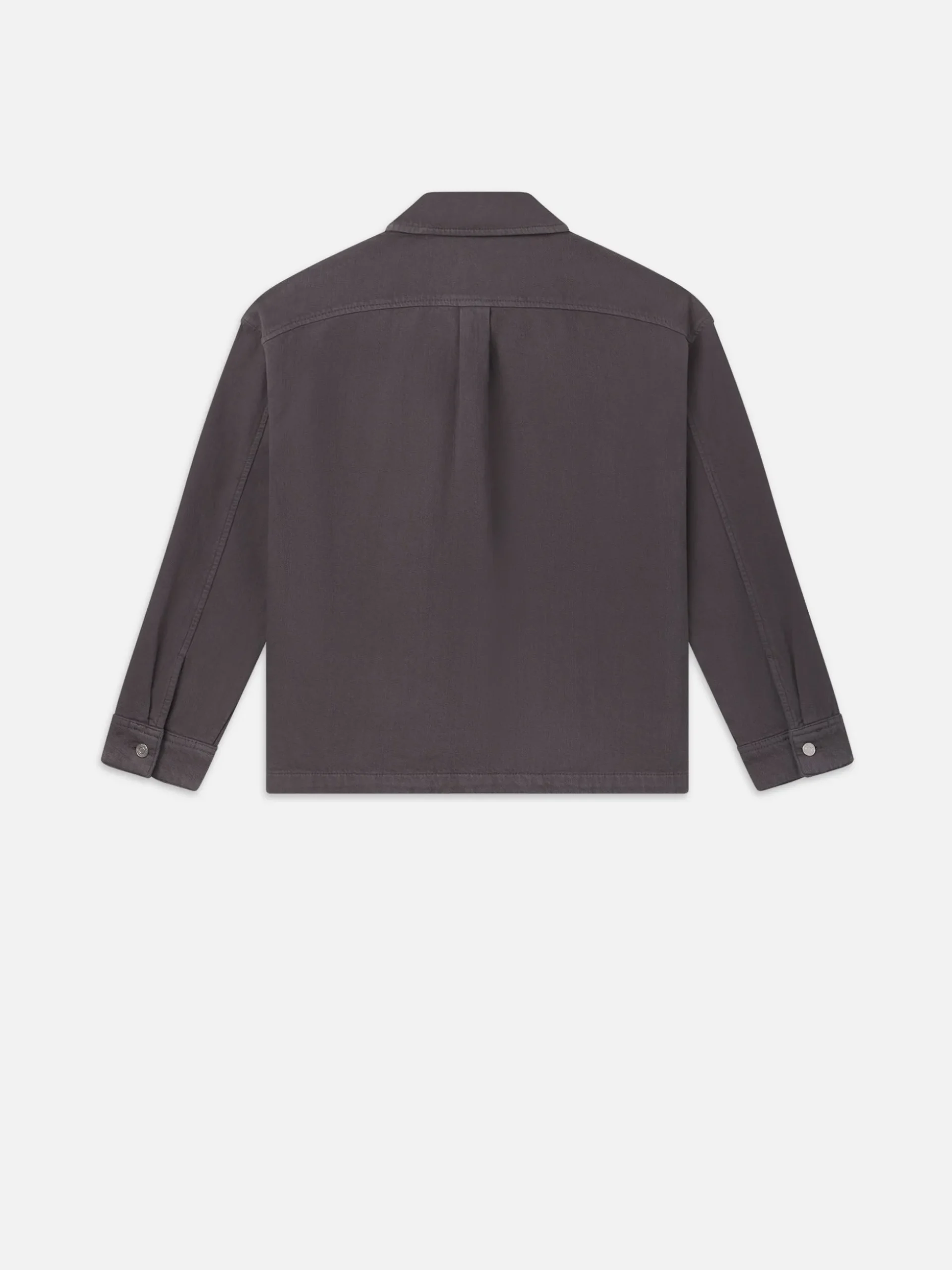 Relaxed Double Pocket Shirt in Slate Gray